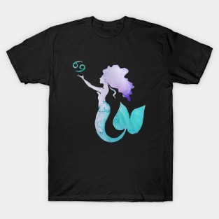 Zodiac Cancer Mermaid T-Shirt